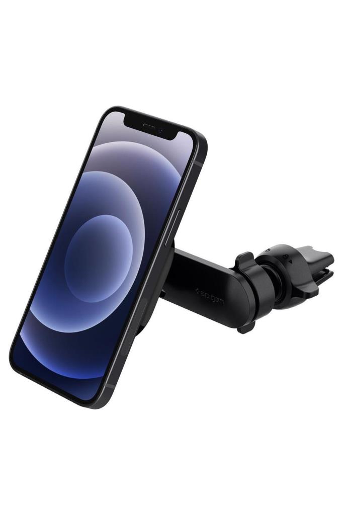 Spigen MagFit Air Vent Araç içi Telefon Tutucu + Manyetik Kablosuz Şarj Cihazı iPhone için MagSafe özellikli OneTap Pro ITS12W - TEŞHİR