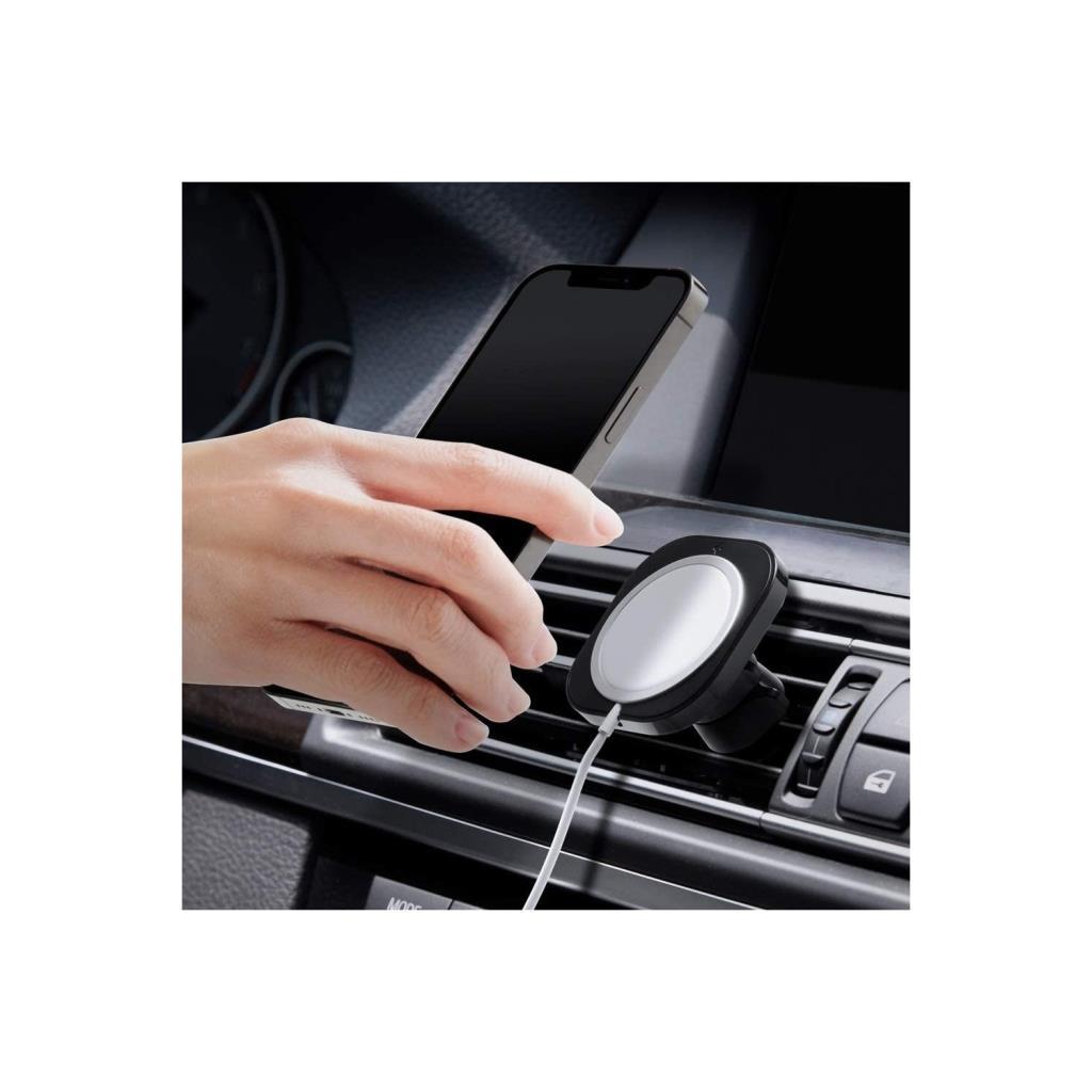 Spigen Mag Fit MagSafe Şarj Uyumlu Araç İçi Telefon Tutucu Teşhir