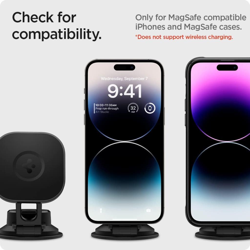 Spigen MagFit Dashboard Araç içi Telefon Tutucu iPhone için MagSafe özellikli OneTap 3 ITS35-3 - ACP04630