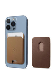 Spigen Apple MagSafe iPhone 14 / 13 12 Serisi için Cüzdan Valentinus Brown - AFA03854-TEŞHİR