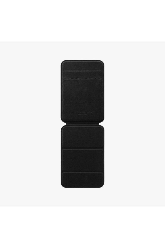 Spigen MagFit iPhone için MagSafe özellikli Kartlı Manyetik Cüzdan Smart Fold Wallet Black - AMP02746 Teşhir