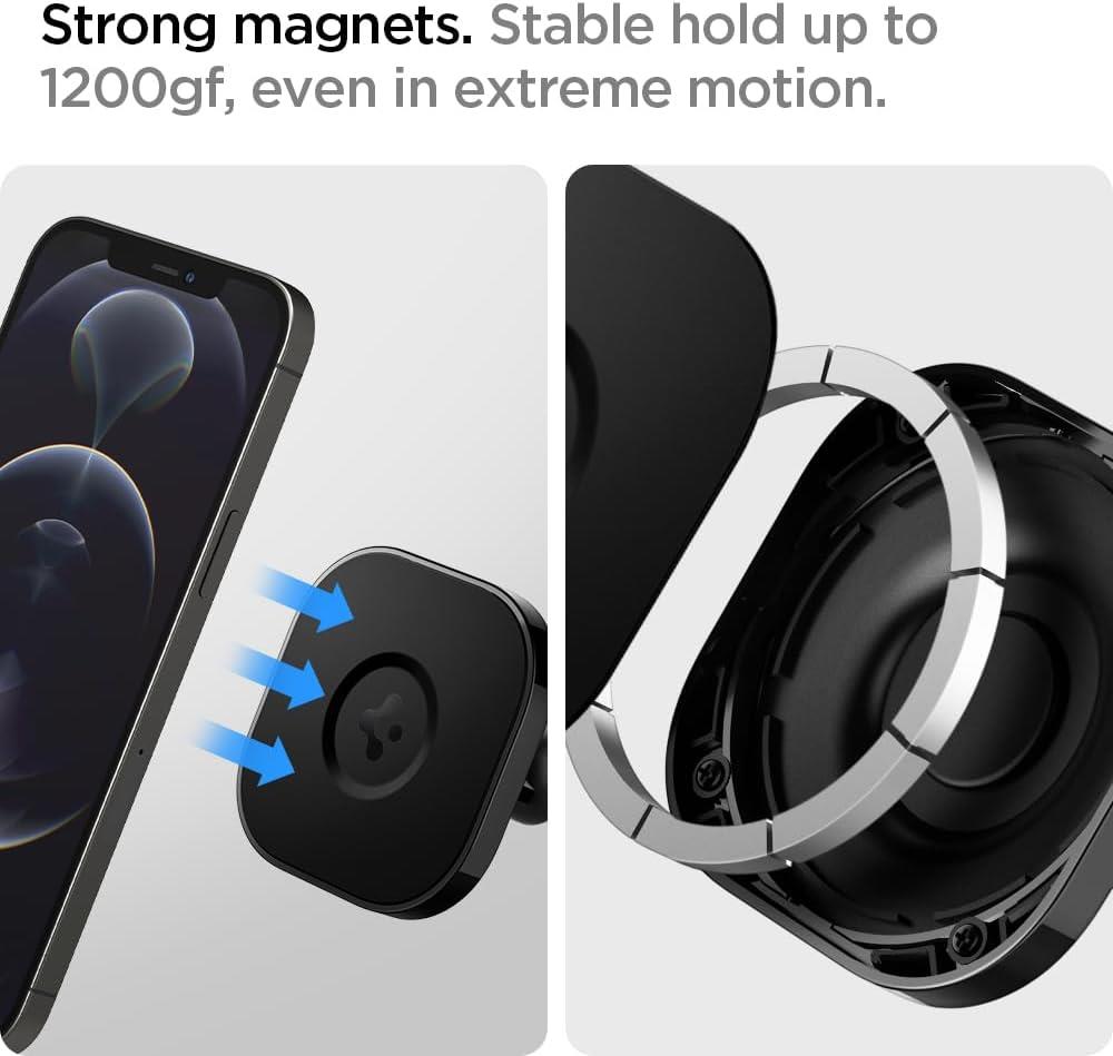 Spigen MagFit ACP02618 MagSafe Manyetik Araç Telefon Tutucu - TEŞHİR