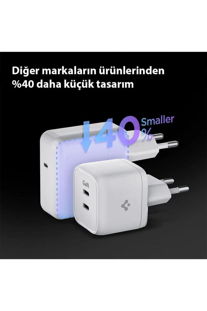 Spigen PowerArc ArcStation PE2105 45 W Type-C Hızlı Şarj Adaptörü - TEŞHİR