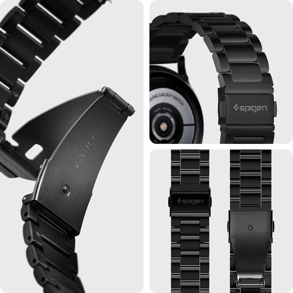 Spigen Galaxy Watch Serileri Uyumlu Kordon Band Modern Fit Black 600WB24980 - Outlet