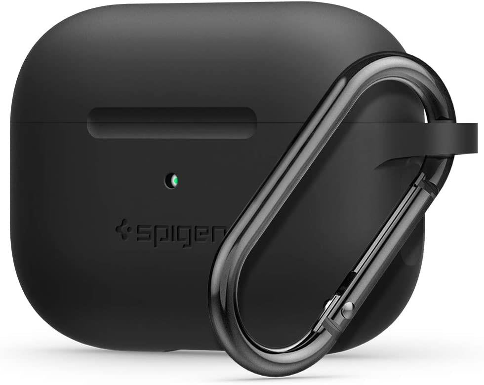 Spigen Apple AirPods Pro Silicone Case (Silicone) Black 