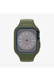Spigen Apple Watch 45mm (Seri 9/8/7) Kılıf & Kordon Kayış Liquid Air Pro Moss Green Outlet