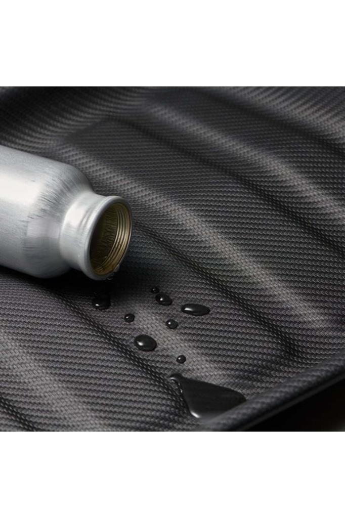 Spigen Tesla Model Y (2024-2023) Rear Trunk Arka Bagaj Alt Gizli Bölme 3D Havuz Paspas Black TL00-Y Black