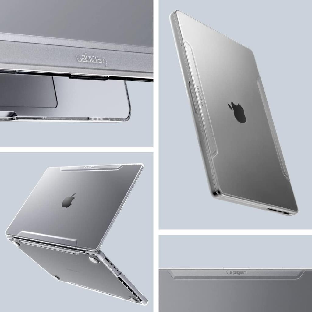 Spigen MacBook Pro 16'' (M5 / M4 / M3 / M2 / M1) Kılıf Thin Fit Crystal Clear - TEŞHİR