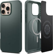 Spigen iPhone 16 Pro Max Uyumlu Thin Fit MagFit MagSafe Kılıf Abyss Green Yeşil - ACS07981 - OUTLET