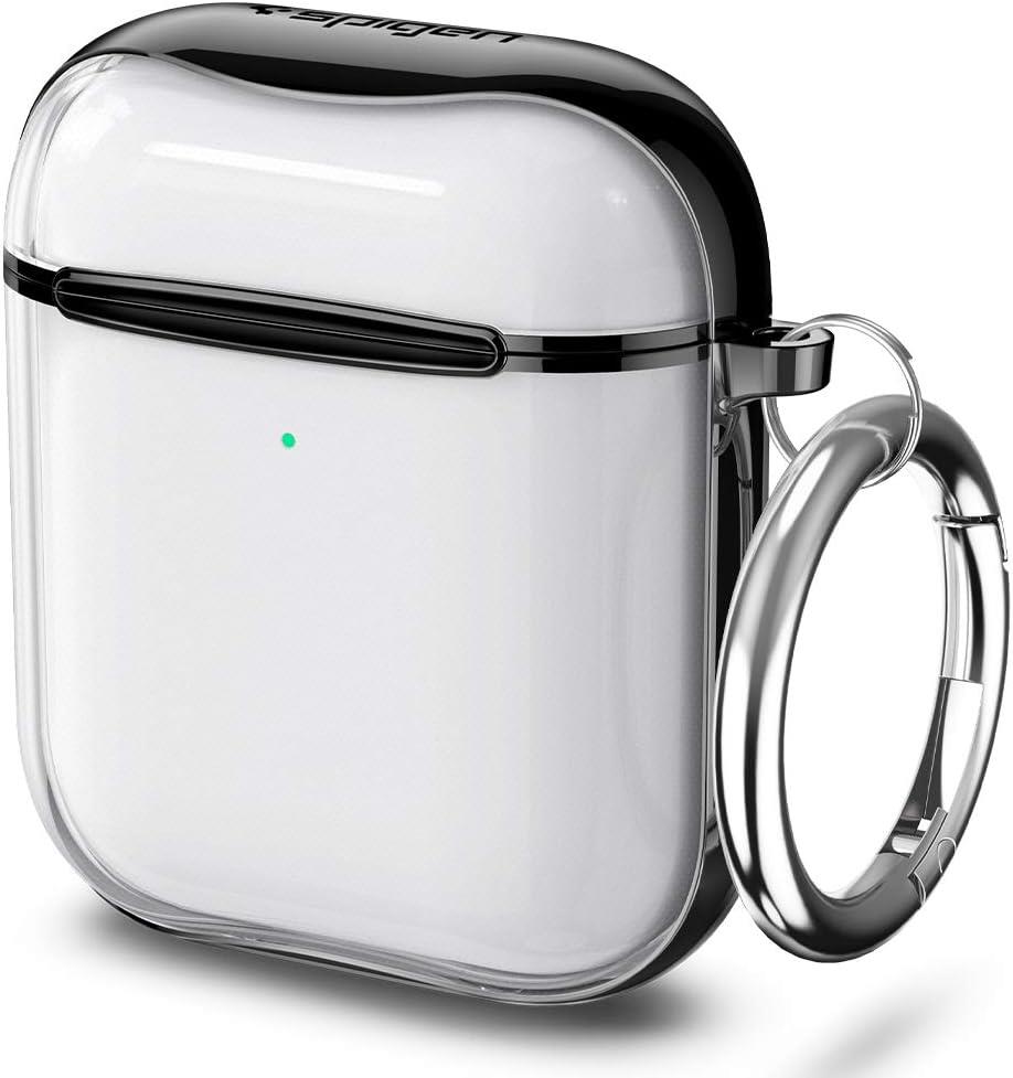 Spigen Apple AirPods 2/1 Nesil Uyumlu Kılıf Ultra Hybrid Jet Black - ASD01300 - outlet