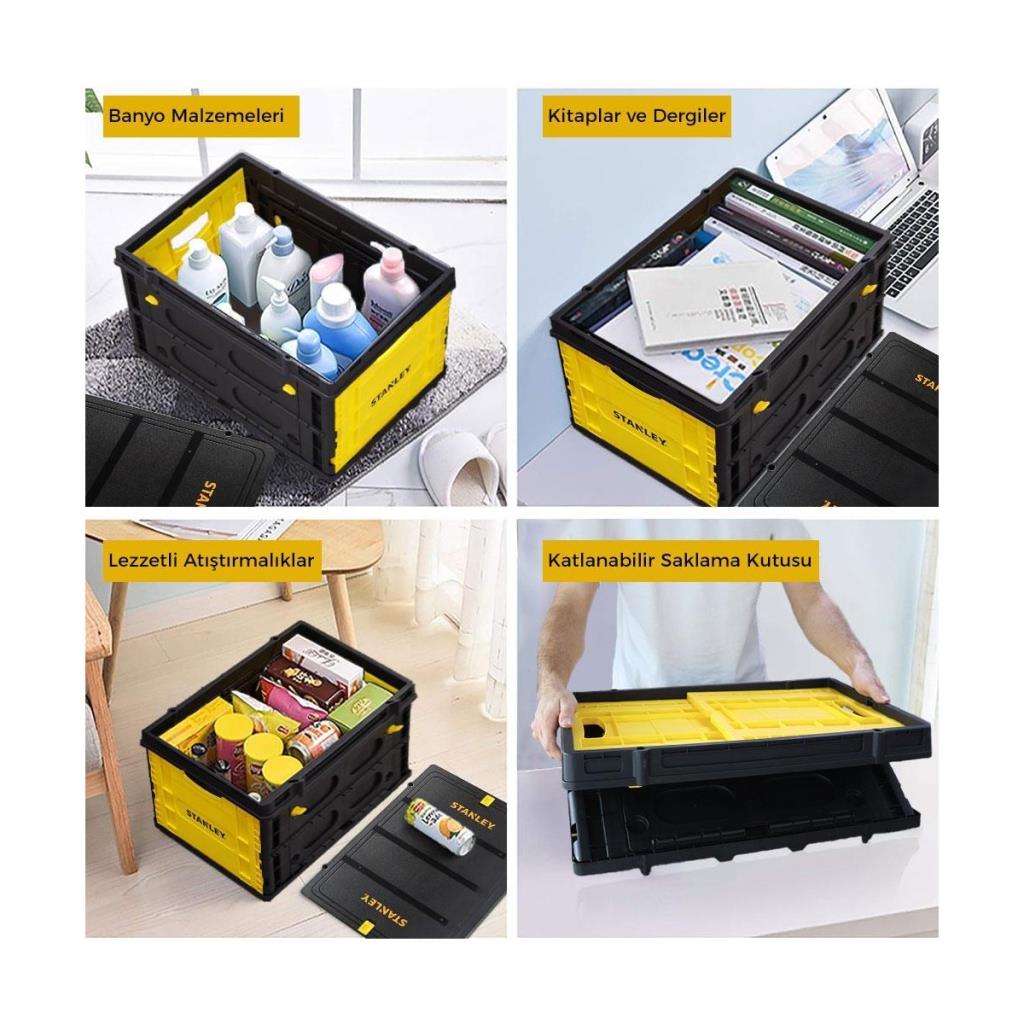 STANLEY FB533 25Kg Katlanır Çok Amaçlı Taşıma Sepeti