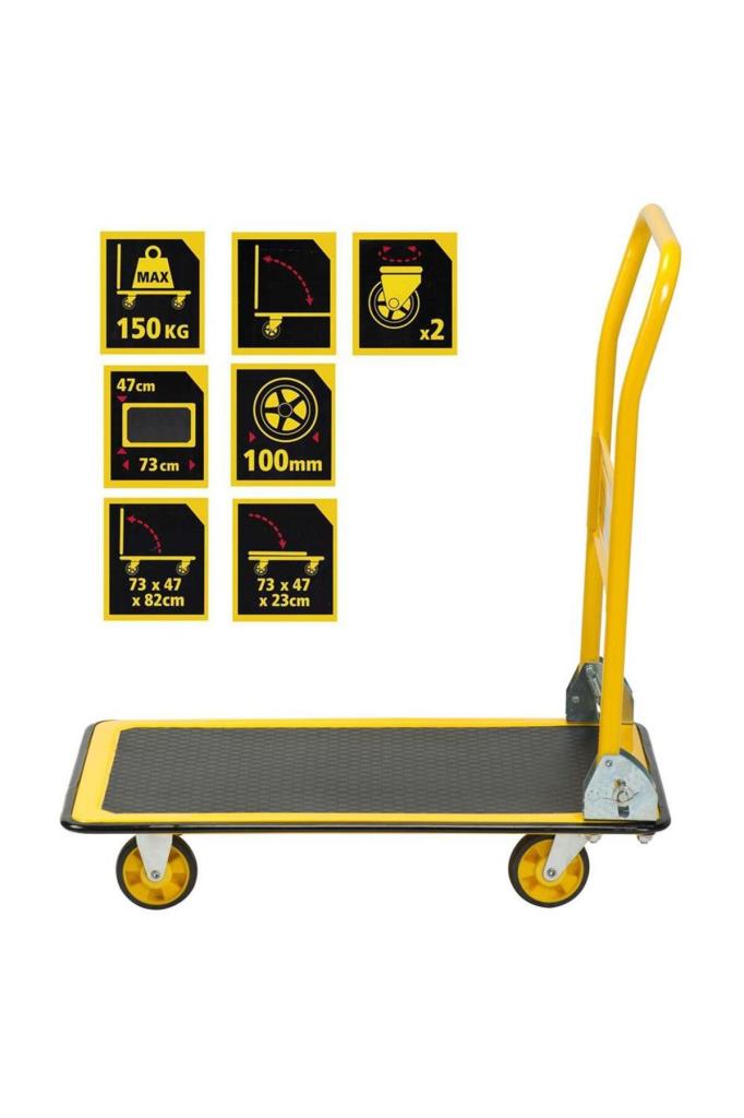 Stanley PC527 150 kg Profesyonel Paket Taşıma Arabası
