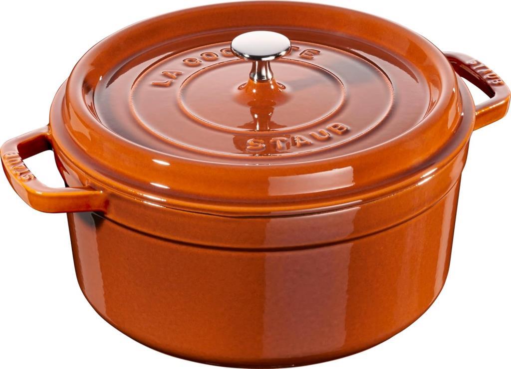 Staub Döküm Tencere Yuvarlak Tarçın 28 Cm Outlet