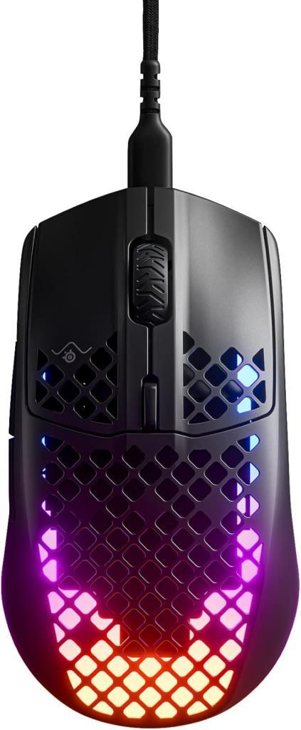 SteelSeries Aerox 3 Onyx RGB Optik Kablolu Oyuncu Mouse Teşhir