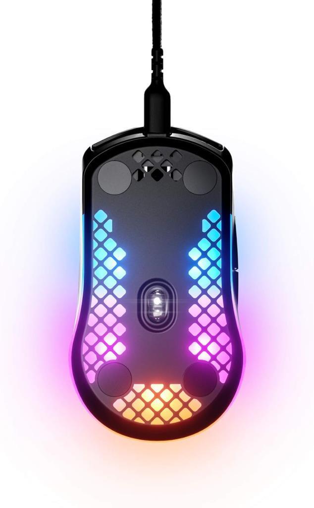 SteelSeries Aerox 3 Onyx RGB Optik Kablolu Oyuncu Mouse Teşhir