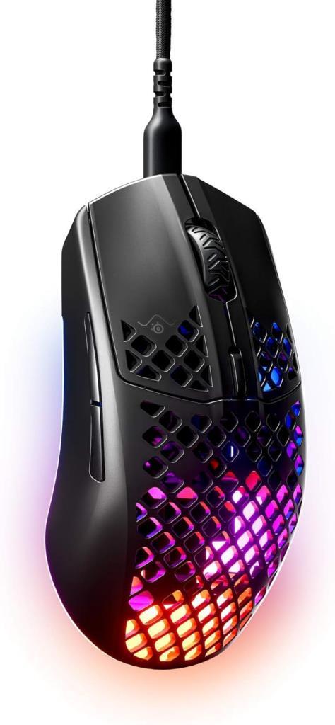 SteelSeries Aerox 3 Onyx RGB Optik Kablolu Oyuncu Mouse Teşhir