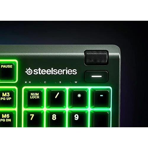لوحة مفاتيح الألعاب السلكية SteelSeries Apex 3 RGB - منفذ