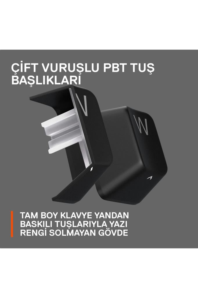 SteelSeries Apex Pro Mini RGB %60 TKL OmniPoint Switch Kablolu/Kablosuz Mekanik Oyuncu Klavyesi