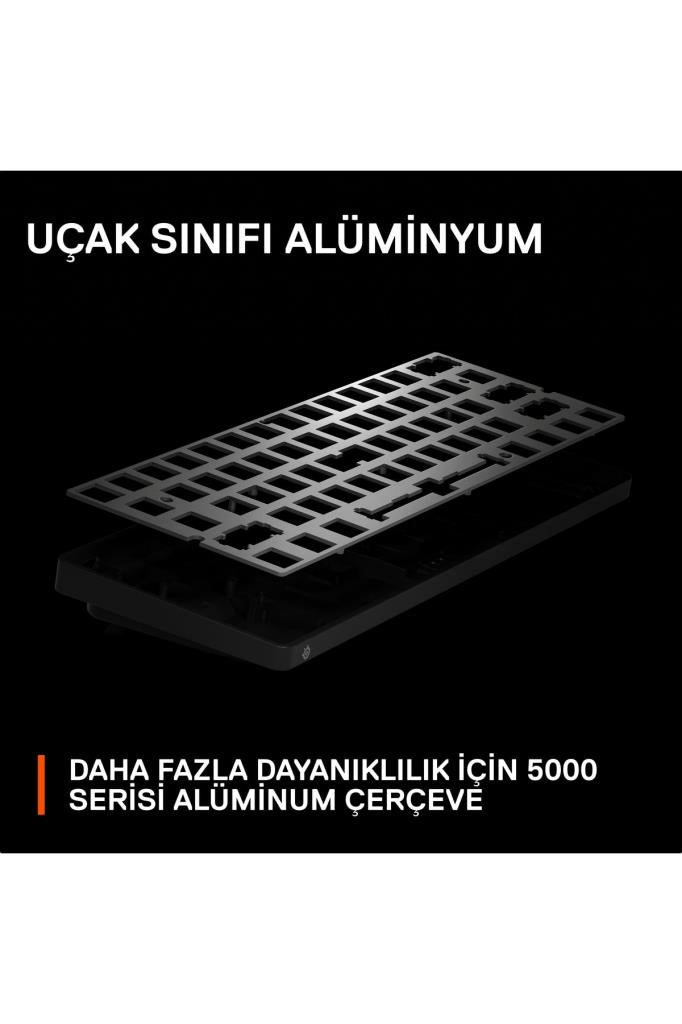 SteelSeries Apex Pro Mini RGB %60 TKL OmniPoint Switch Kablolu/Kablosuz Mekanik Oyuncu Klavyesi