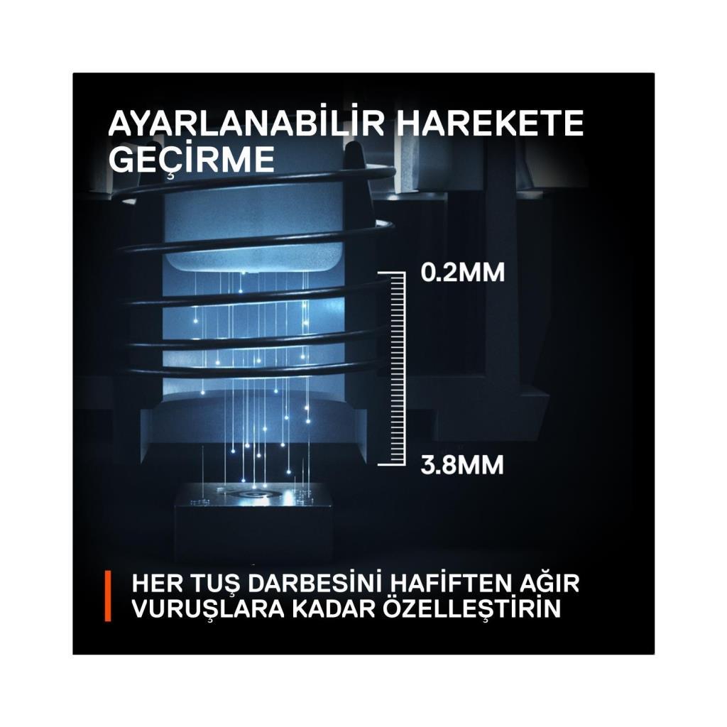 SteelSeries Apex Pro TKL RGB Mekanik Oyuncu Klavyesi Teşhir