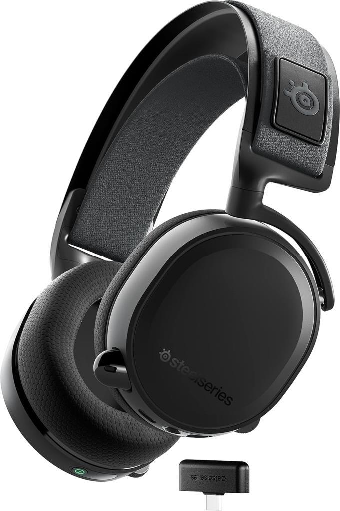 Steelseries Arctis 7p+ Black Wireless Gaming Kulaklık 2.4 Ghz - Siyah - Teşhir