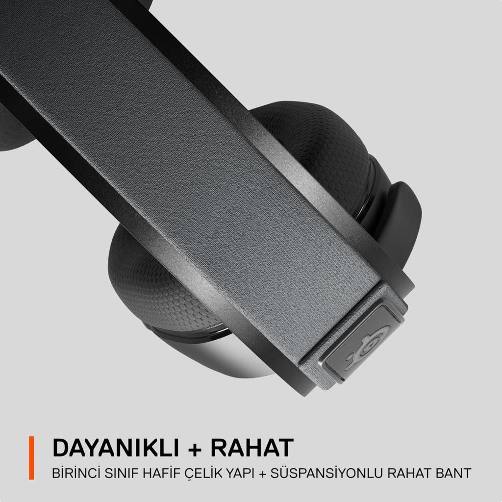 Steelseries Arctis 7p+ Black Wireless Gaming Kulaklık 2.4 Ghz - Siyah - Teşhir