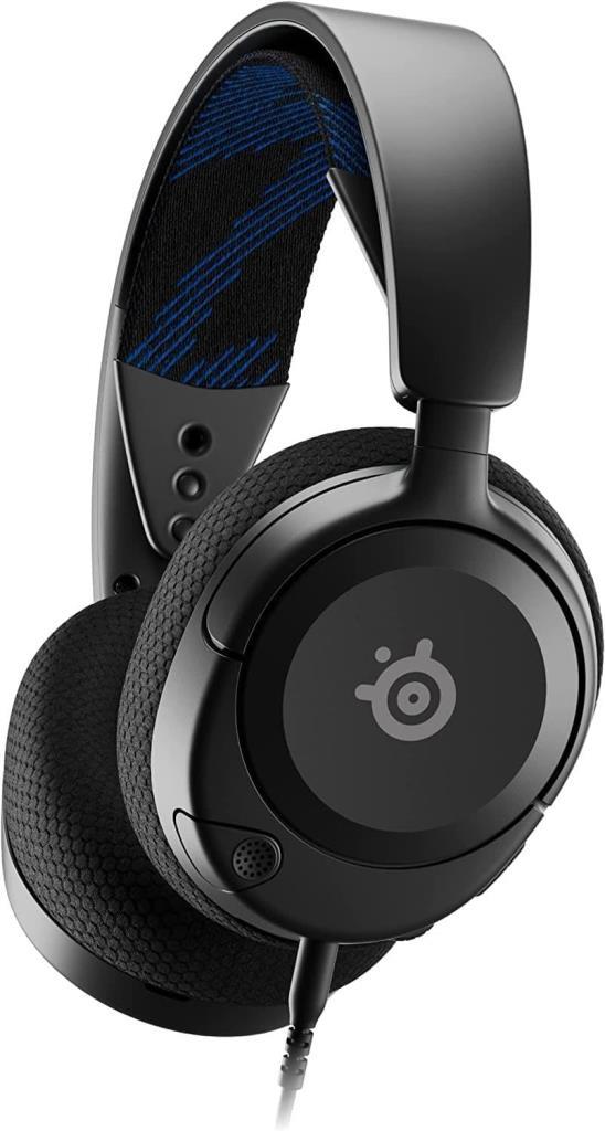 SteelSeries Arctis Nova 1P Black Wired Over-Ear Gaming Headset - Display