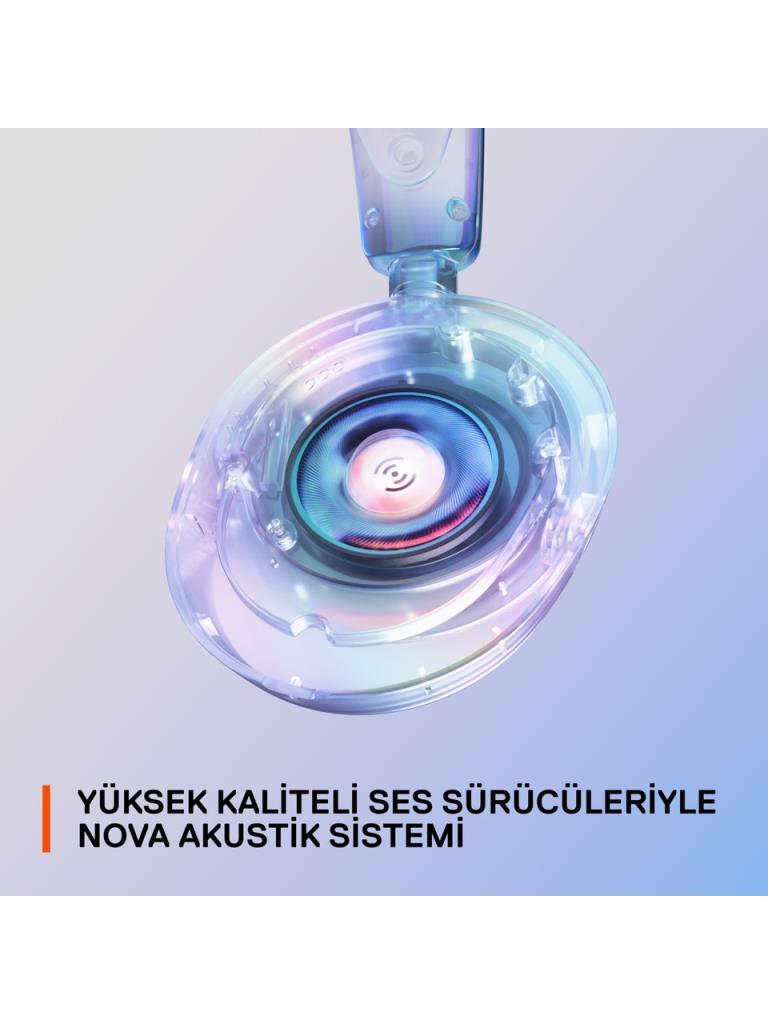 SteelSeries Arctis Nova 1P White Wired Over-Ear Gaming Headset - Outlet