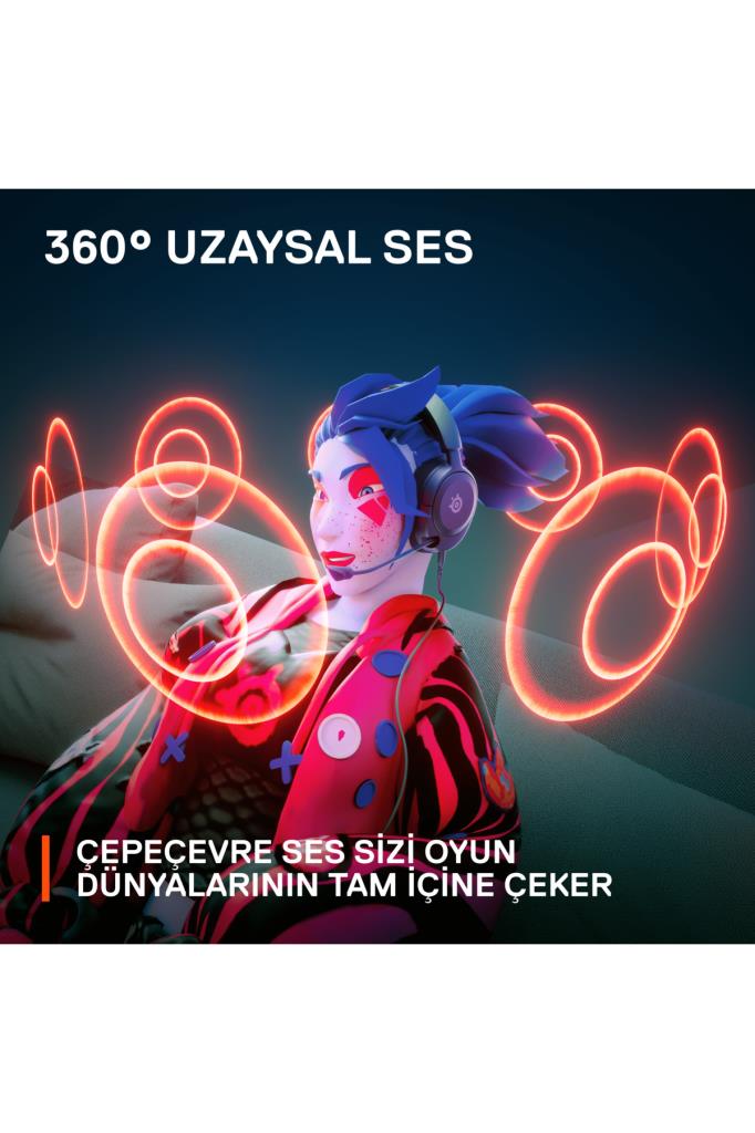 SteelSeries Arctis Nova 1X Kablolu Kulak Üstü Oyuncu Kulaklığı Teşhir
