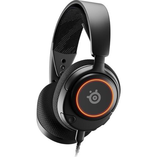SteelSeries Arctis Nova 3 RGB Kablolu Mikrofonlu Kulak Üstü Oyuncu Kulaklığı - TEŞHİR