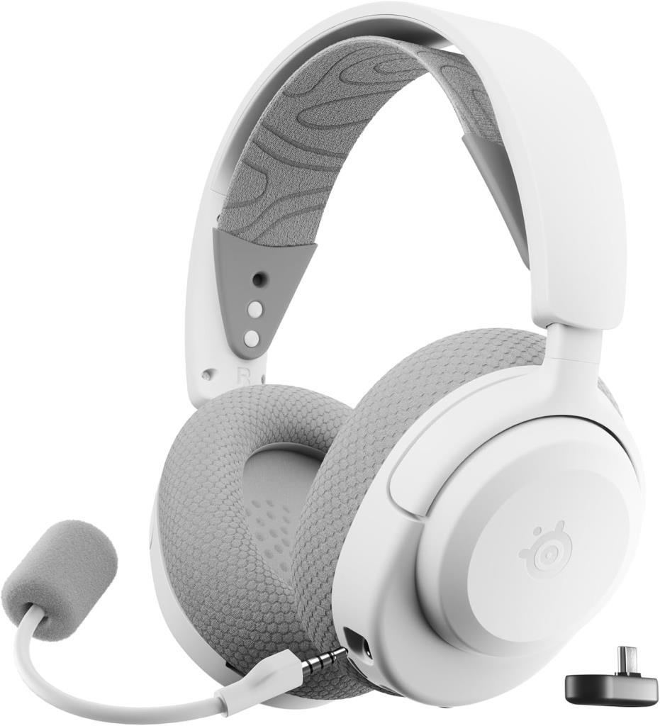 SteelSeries Arctis Nova 3P Beyaz Kablosuz Kulak Üstü Oyuncu Kulaklığı - Outlet