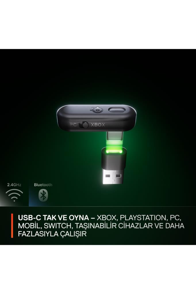 SteelSeries Arctis Nova 3X Mor Kablosuz Kulak Üstü Oyuncu Kulaklığı Teşhir