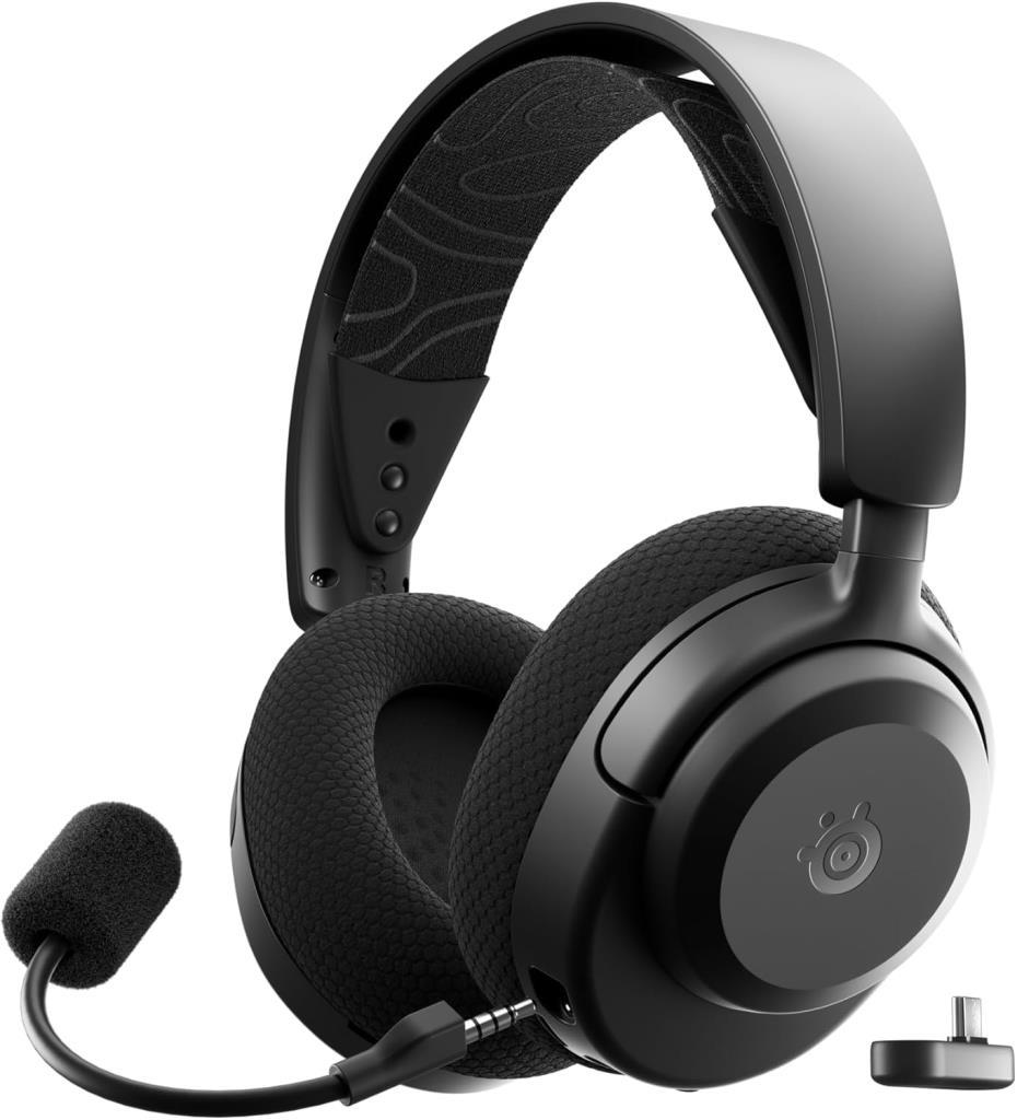 SteelSeries Arctis Nova 3X Siyah Kablosuz Kulak Üstü Oyuncu Kulaklığı - Outlet