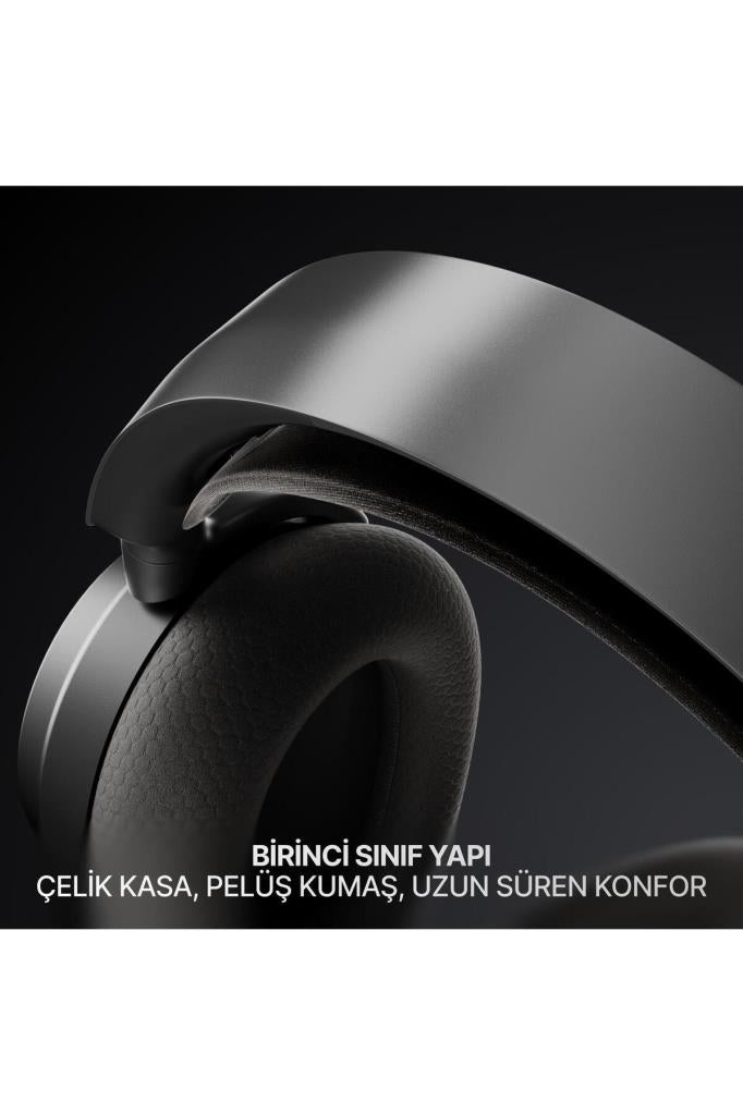 SteelSeries Arctis Nova 7 Gen 2 Siyah Kablosuz Kulak Üstü Oyuncu Kulaklığı Teşhir