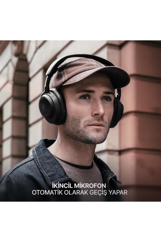 SteelSeries Arctis Nova Elite Siyah Kablosuz Kulak Üstü Oyuncu Kulaklığı Outlet