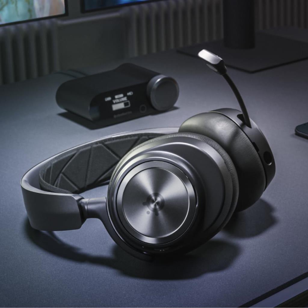 SteelSeries Arctis Nova Pro for PlayStation Siyah Kablolu/Kablosuz Kulak Üstü Oyuncu Kulaklığı