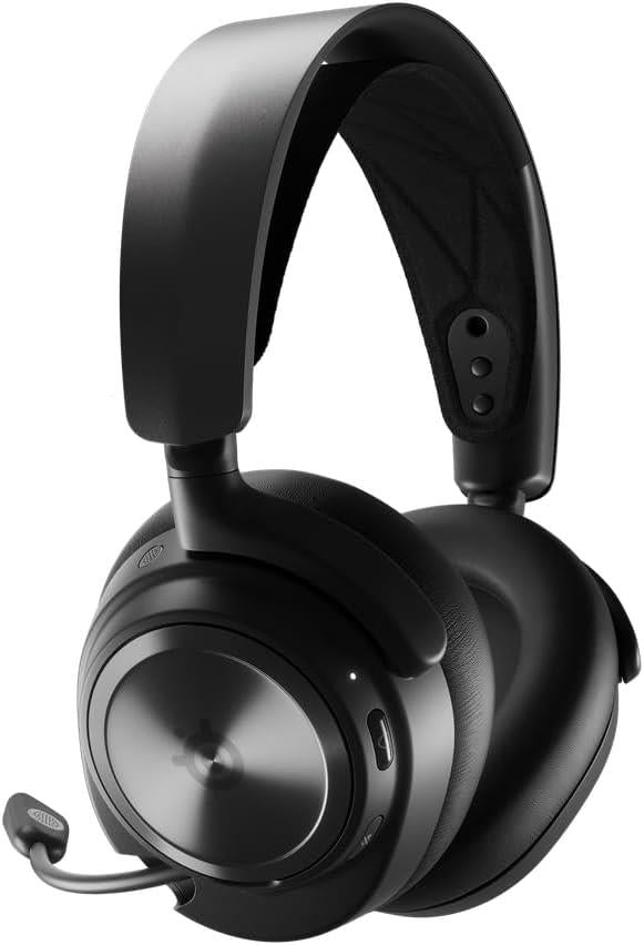 SteelSeries Arctis Nova Pro for PlayStation Siyah Kablolu/Kablosuz Kulak Üstü Oyuncu Kulaklığı