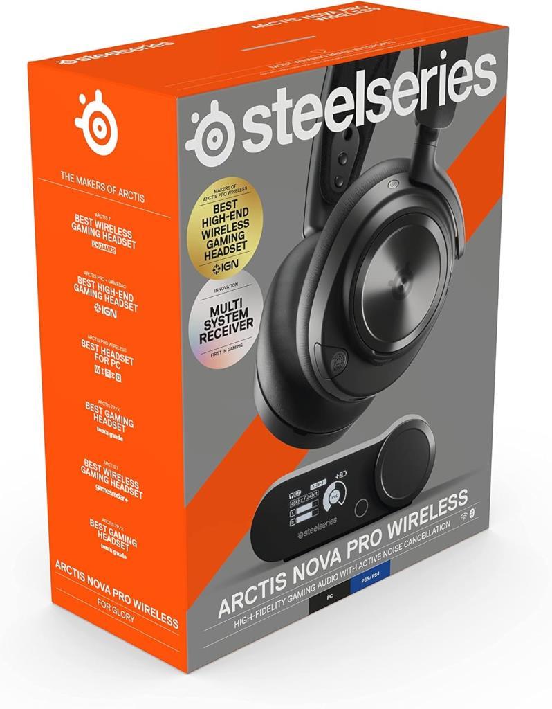 SteelSeries Arctis Nova Pro Kablolu/Kablosuz Kulak Üstü Oyuncu Kulaklığı Teşhir