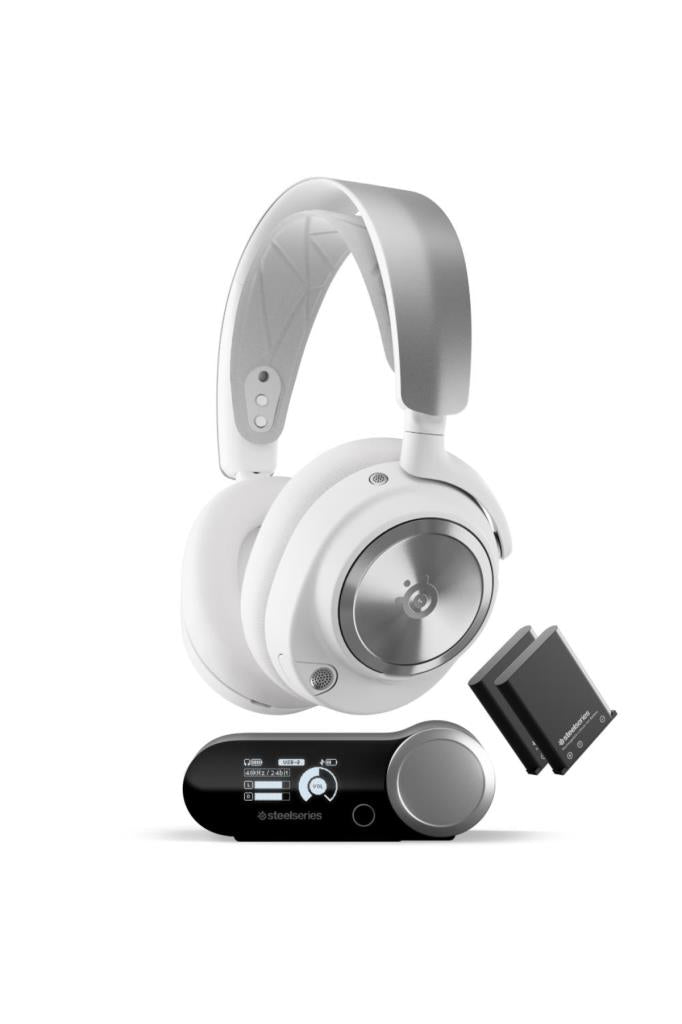 SteelSeries Arctis Nova Pro Beyaz Kablolu/Kablosuz Kulak Üstü Oyuncu Kulaklığı Outlet