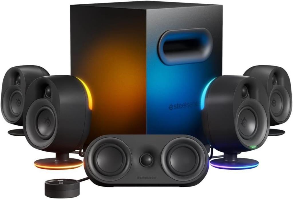 SteelSeries Arena 9 RGB 5+1 Kablosuz Hoparlör - Outlet