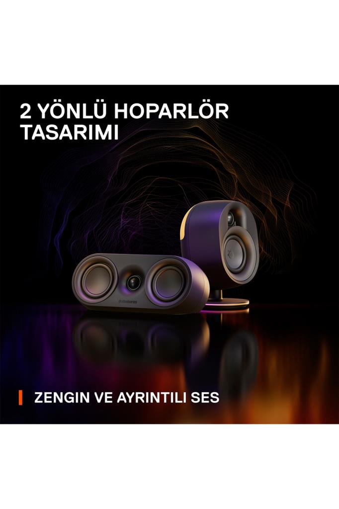 SteelSeries Arena 9 RGB 5+1 Kablosuz Hoparlör Teşhir