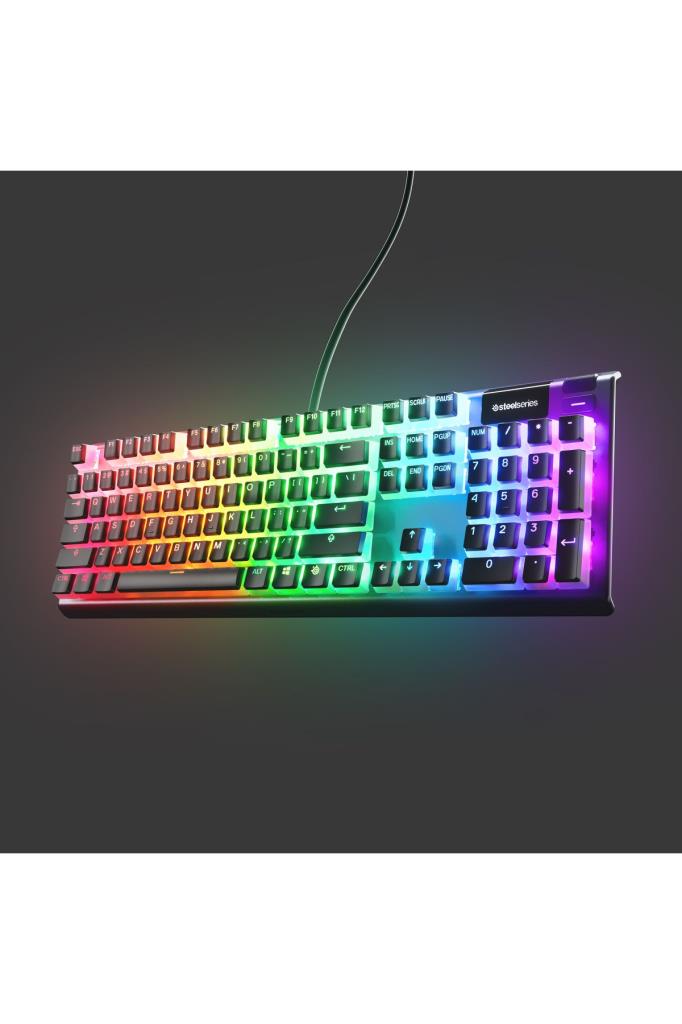 SteelSeries PrismCaps UK Siyah Tuş Takımı Outlet