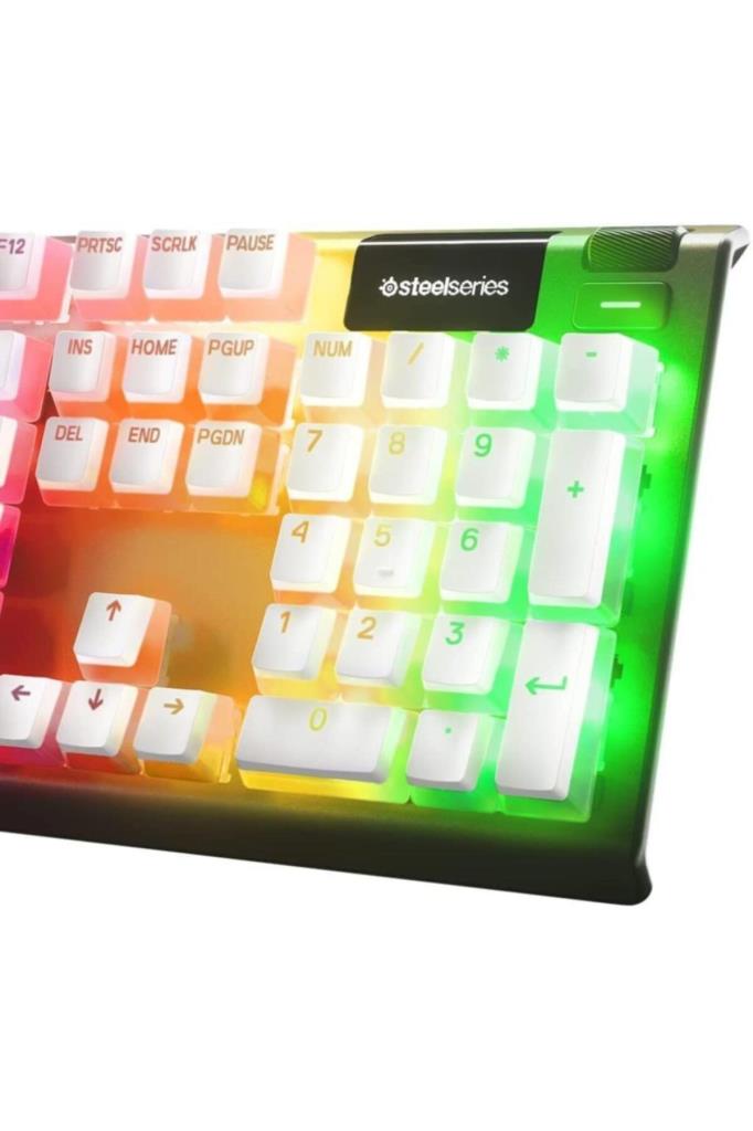 SteelSeries PrismCaps UK Beyaz Tuş Takımı Outlet