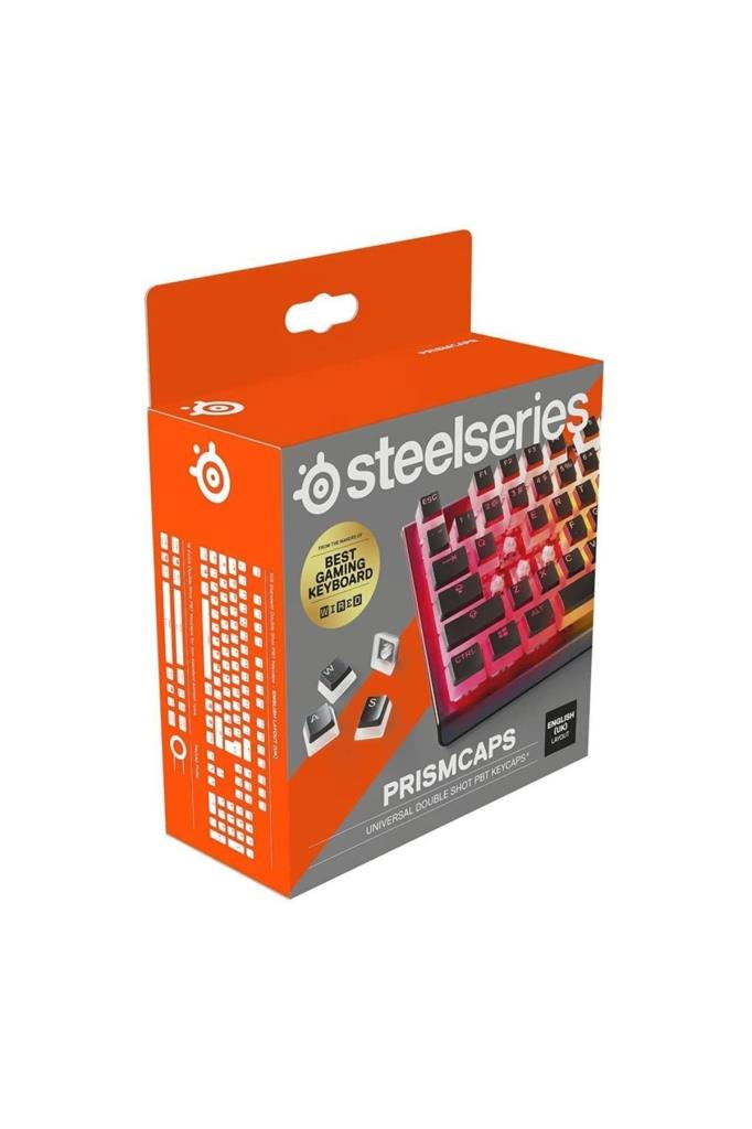 SteelSeries PrismCaps UK Siyah Tuş Takımı