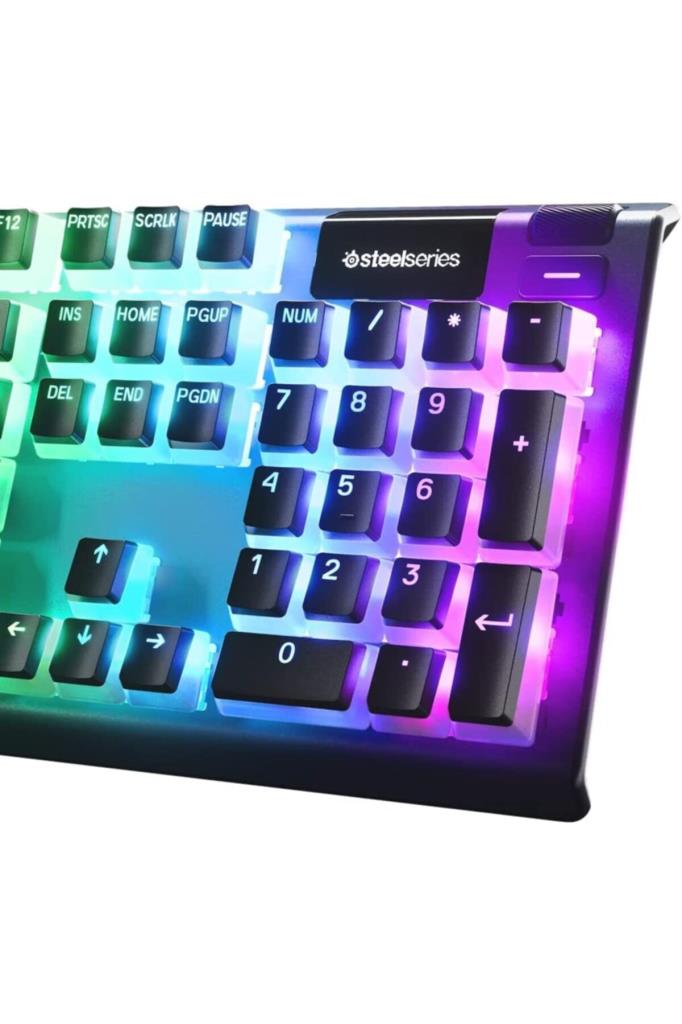 SteelSeries PrismCaps UK Siyah Tuş Takımı