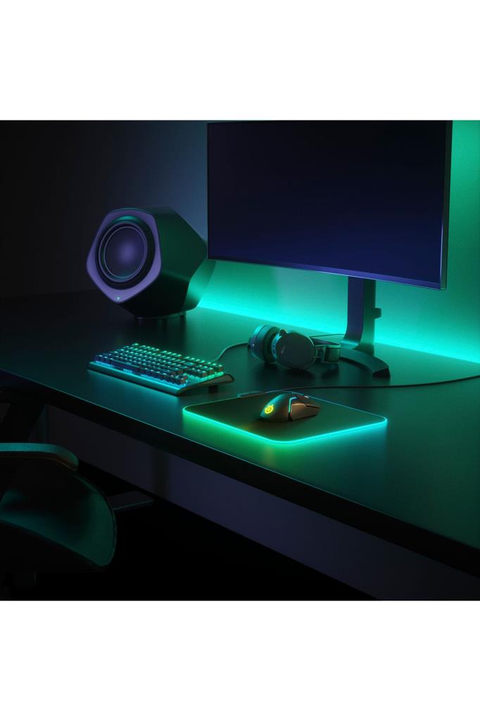 SteelSeries Qck Prism Cloth Medium Oyuncu Mouse Pad Teşhir