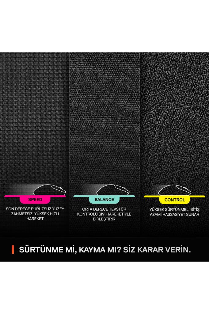 SteelSeries Qck Performance Speed XL Mouse Pad Teşhir