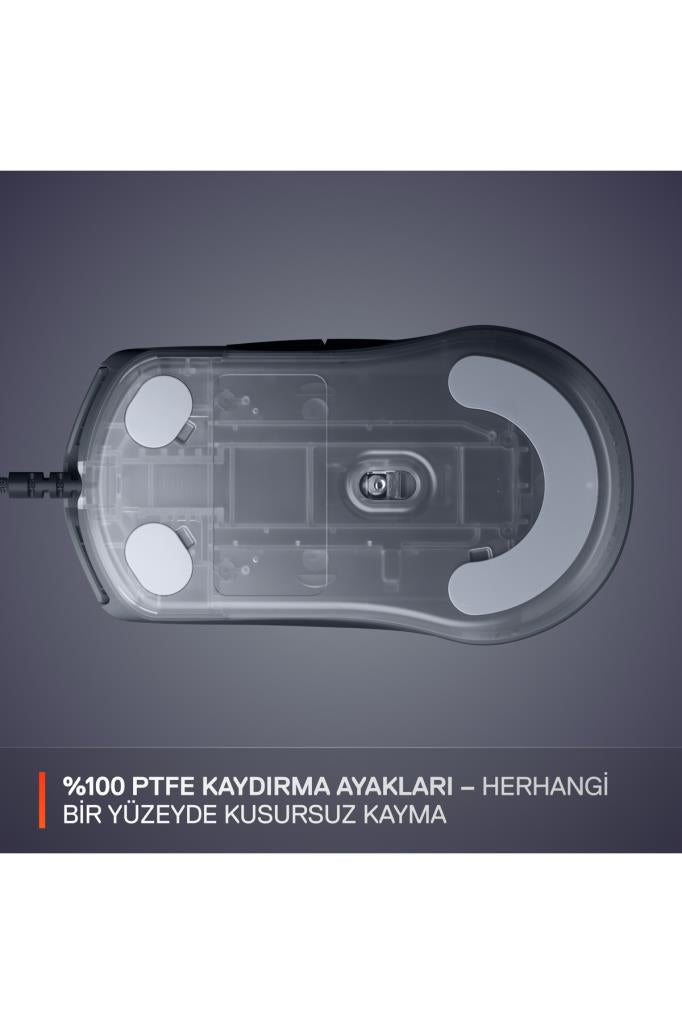 SteelSeries Rival 3 Gen 2 Siyah RGB Optik Kablolu Oyuncu Mouse Teşhir