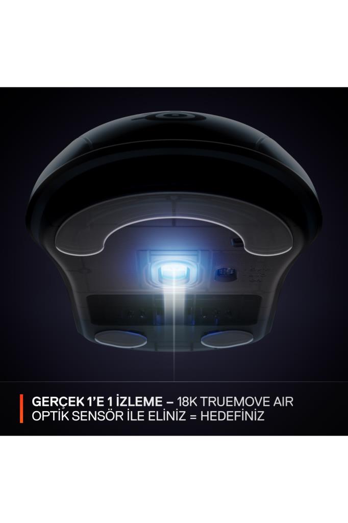 SteelSeries Rival 3 Gen 2 Siyah RGB Optik Kablosuz Oyuncu Mouse Teşhir