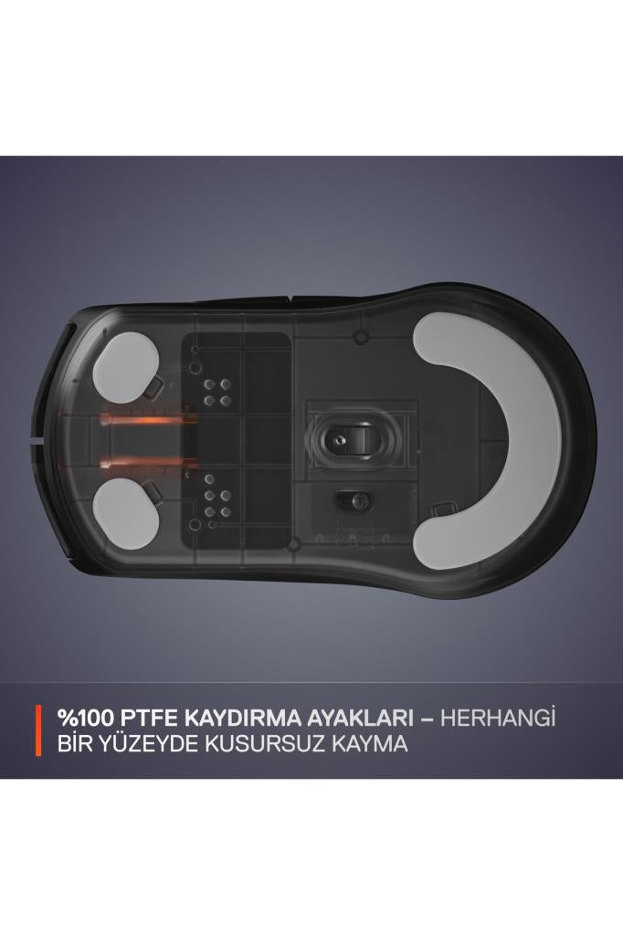 SteelSeries Rival 3 Gen 2 Siyah RGB Optik Kablosuz Oyuncu Mouse Teşhir